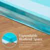 image:imageBest Choice Products 10ftx4ftx2in Folding Gym Mat 4Panel Exercise Gymnastics Aerobics Workout Fitness Floor Mats wCarrying HandlesTie Dye