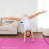 image:imageBest Choice Products 10ftx4ftx2in Folding Gym Mat 4Panel Exercise Gymnastics Aerobics Workout Fitness Floor Mats wCarrying HandlesTie Dye
