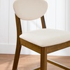 image:imageBest Choice Products Set of 2 CounterHeight Bar Stools MidCentury Modern Armless Wood Stools WUpholstered Seat Cushion amp Backrest for Kitchen Island or Dining Room Bar  WalnutGrayWalnutCream