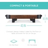 image:imageBest Choice Products Portable Tabletop Air Hockey Table for Game Room w 100V Motor Electric Fan 2 Strikers 2 PucksWalnut