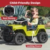image:imageBest Choice Products 12V Kids Electric Vehicle Toy Ride On Car with Parent Remote Control for Toddlers Seat Harness 61 lbs Weight Capacity Locking Doors Spring Suspension Bluetooth  Hot PinkGreen
