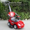 image:imageBest Choice Products Kids 3in1 Push and Pedal Car Toddler Ride On wHandle Horn Music  BlackRed