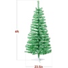 image:imageBest Choice Products 4ft Prelit Christmas Tree Artificial Mini Tree Perfect for Kids Apartments Bedroom with Twinkling LED Lights  Sage Green 2