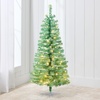 image:imageBest Choice Products 4ft Prelit Christmas Tree Artificial Mini Tree Perfect for Kids Apartments Bedroom with Twinkling LED Lights  Sage Green 2