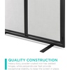 image:imageBest Choice Products 385x31in 2Door Fireplace Screen Handcrafted Wrought Iron Decorative Mesh Geometric Fire Spark Guard wMagnetic Panels  BlackBlack