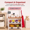 image:imageBest Choice Products Grocery Store Playset for Kids with Cash Register and 22 Play Food Accessories Wooden Farmers Market Stand Storage Bins amp Baskets for Toddlers Boys Girls 3