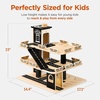 image:image3Story Wooden Parking Garage Playset for Kids BlueBlack