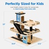 image:image3Story Wooden Parking Garage Playset for Kids BlueBlue