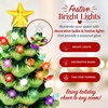 image:imageBest Choice Products 67in Ceramic Christmas Tree Nightlight Plug in Hand Painted Night Lamp Nostalgic Light Holiday Decor  GreenGreen