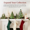 image:imageBest Choice Products Set of 3 Ceramic Christmas Trees PreLit HandPainted Tabletop Pinkmas Holiday Decoration wPink Bulbs LED Lights  PinkFrosted Green W Multicolor Lights