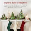 image:imageBest Choice Products Set of 3 Ceramic Christmas Trees PreLit HandPainted Tabletop Pinkmas Holiday Decoration wPink Bulbs LED Lights  PinkGreen W Warm White Lights