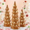 Gingerbread W/ White Lights