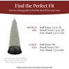 image:imageBest Choice Products 36in Christmas Tree Collar Solid Wood Slatted Tree Skirt Holiday Accessory for Home  ChestnutBlack