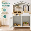 image:imageBest Choice Products Farmhouse Wooden Play Kitchen for Kids Ages 3 PinkCream