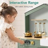 image:imageBest Choice Products Farmhouse Wooden Play Kitchen for Kids Ages 3 PinkGreen