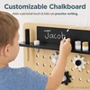 image:imageBest Choice Products Wooden Kids Workbench with BatteryPowered Drill amp Tool Set Construction Toy for Toddlers Ages 35 Pretend Play Workshop with Chalkboard Storage Pegboard amp Accessories