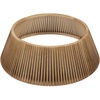 image:imageBest Choice Products 36in Christmas Tree Collar Solid Wood Slatted Tree Skirt Holiday Accessory for Home  ChestnutChestnut