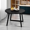 image:imageBest Choice Products Round Dining Table wSteel Legs  BlackBlack